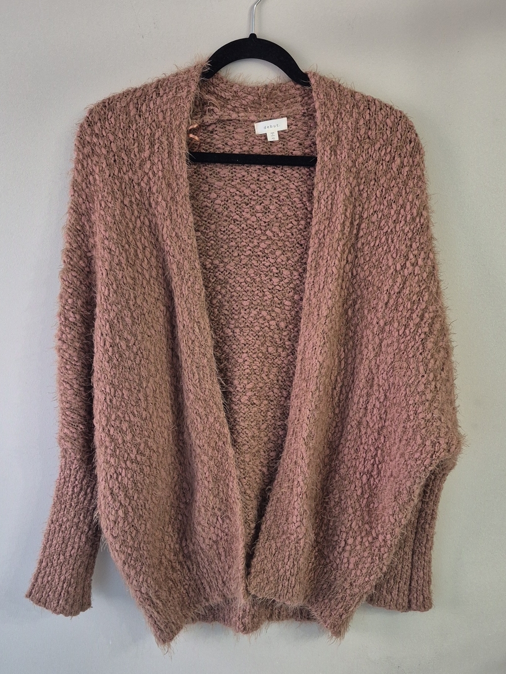Oversized debut Soft Open-Front Cardigan